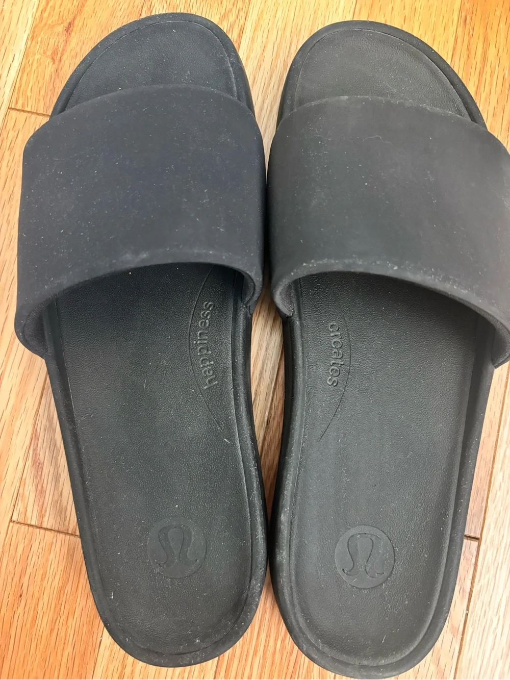 Men’s Lululemon Black Slide Sandals